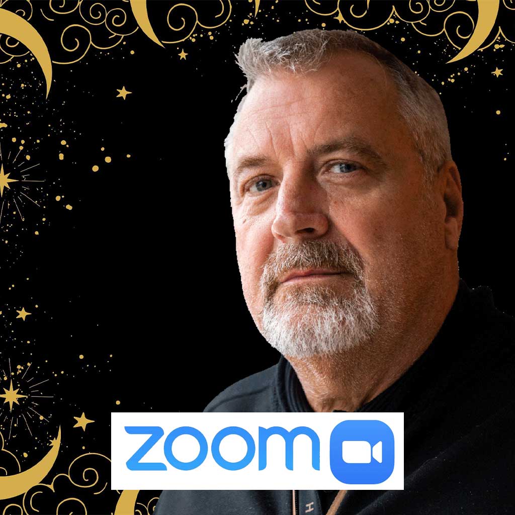 An online reading with John Hughes via Zoom